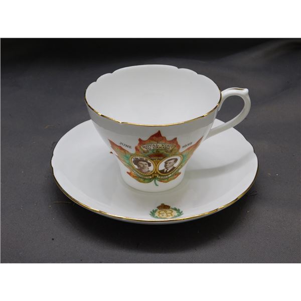 Shelley 1959 Royal Visit to Canada Fine Bone China England