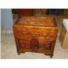 Image 1 : Carved Ornate Wooden Side Table with Drawers