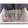 Image 4 : Wooden Crate of Assorted Vintage Pop Bottles Coca Cola, Pepsi, Crush, Welchs, Etc