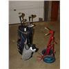 Image 2 : Golf Rolling Trolley & Bag of Clubs
