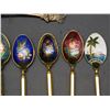 Image 2 : Lot of 17 Hawaii Hawaiian Collectible Souvenir Spoons Hexagonal Handles