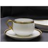 Image 3 : Limoge France Bernardaud coffee/capuccino cups and saucers and serving dish