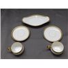 Image 4 : Limoge France Bernardaud coffee/capuccino cups and saucers and serving dish