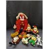 Image 1 : Lot of Assorted Vintage Plushies Garfield, Yosemite Sam, Tweety, Etc