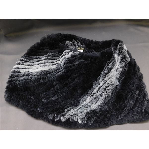 Authentic Rabbit Fur Scarf Shawl