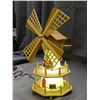 Image 2 : Wooden Windmill Lamp *works*
