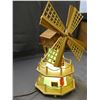 Image 3 : Wooden Windmill Lamp *works*