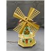 Image 4 : Wooden Windmill Lamp *works*
