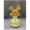 Image 5 : Wooden Windmill Lamp *works*