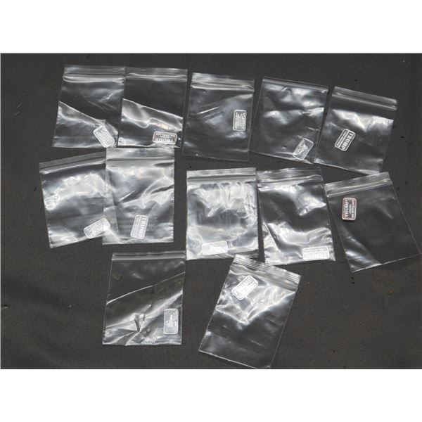 Lot of 12 1 Gram Trump .999 Silver Bars