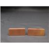 Image 4 : Lot of 2 1 Pound Copper Bars USA