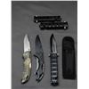 Image 1 : Lot of 5 Tactical Hunting Knives Buck, Tac-Force, Etc
