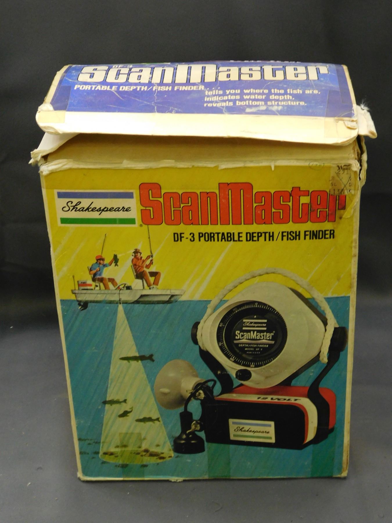 Scanmaster Fsh Shakespeare ScanMaster DF-3 Portable Depth / Fish Finder