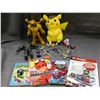 Image 1 : Bundle of Assorted Toys Gundam, Power Rangers, Transformers, Pokemon, Comics