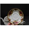 Image 4 : Lot of 10pcs Royal Albert Fine Bone China England 2 Tea Cup Saucer Pairs, 1 Tea Pot (no lid) Etc