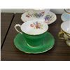 Image 2 : 14pcs 3 Tea Cups & Saucers, 2 Cream & Sugar Sets, Paragon, Foley, Misc Tea Cups Fine Bone China, Etc