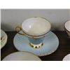 Image 4 : 14pcs 3 Tea Cups & Saucers, 2 Cream & Sugar Sets, Paragon, Foley, Misc Tea Cups Fine Bone China, Etc