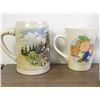 Image 3 : Lot of 8pcs Assorted Mugs Care Bears, Beer / Bar Glassware. Stein