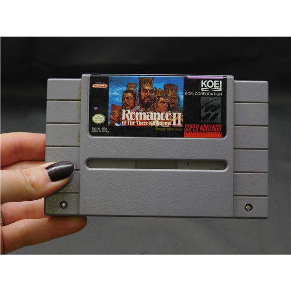 Super Nintendo SNES Romance II of the Three Kingdoms KOEI