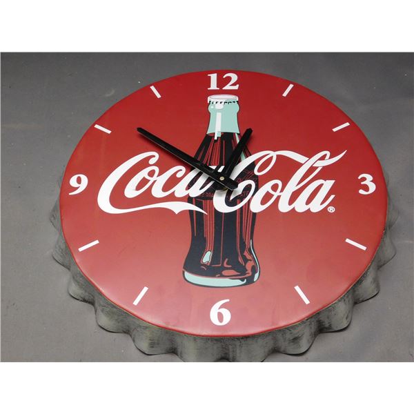 Coca Cola Bottle Cap Clock