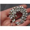 Image 2 : Sherman Rhinestone Brooch.Clear