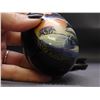 Image 5 : Antique Hand Painted Wooden Egg Russian Artist Signed Ae Mockba Landscape Scene