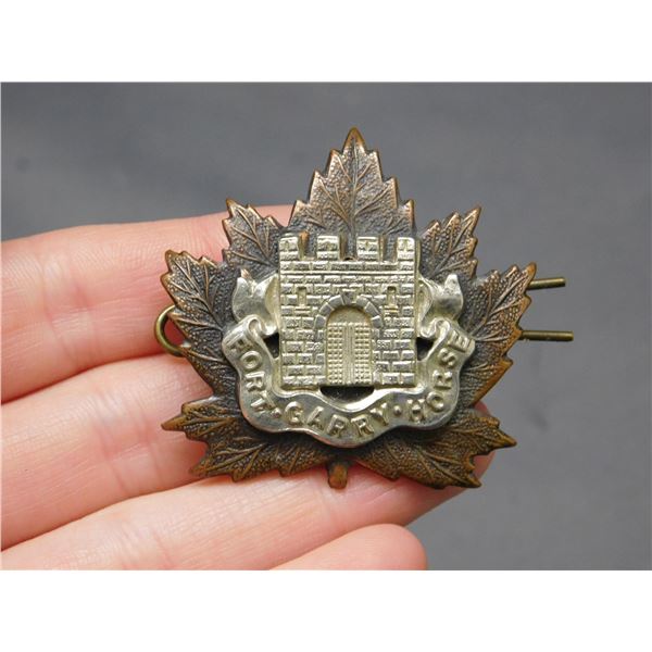 Canadian Forces Fort Garry Horse Hat Badge