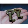 Image 3 : Lot of 2 CNR Canadian National Railway Skeleton Barrel Keys