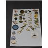 Lot of 37 Military Aviation Lapel Pins Snowbirds, Thunderbirds, Etc