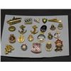 Lot of 22 Naval / Military  Lapel Pins