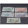 Image 5 : Lot of 5 Vintage Canadian Paper Money $1, $2, $5, $10, $20 1970s