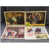 Lot of 4 Vintage 14" x 11" Lobby Cards