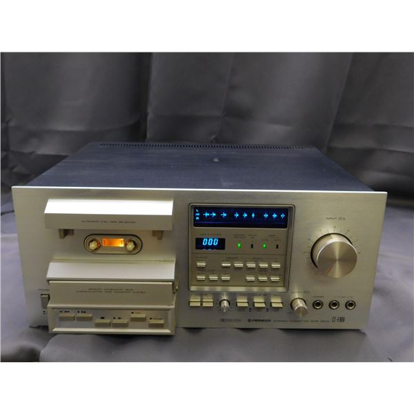 Pioneer Stereo Cassette Tape Deck Model CT-F900