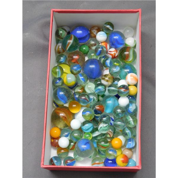 Lot of Vintage Glass Marbles