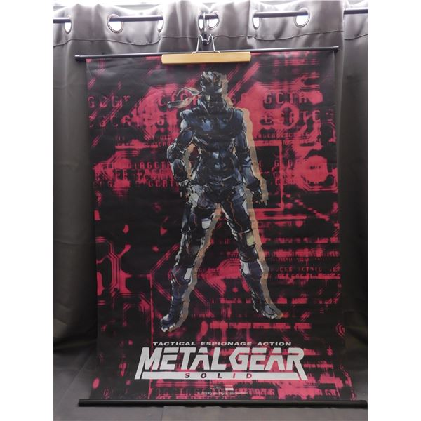 Metal Gear Solid Wall Scroll 2004 Konami