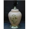 Image 2 : Pink Glass Table Lamp *works*