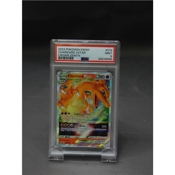 2023 Pokemon Swsh Charizard Vstar Crown Zenith #019 MNT 9 PSA Graded