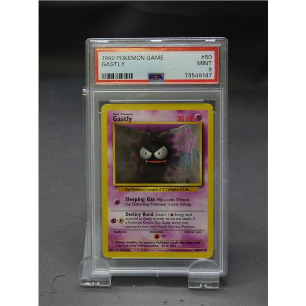 1999 Pokemon Game Ghastly #50 MINT 9 PSA Graded Card