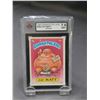 Image 1 : 1985 Garbage Pail Kids #26b Fat Matt 7.5 NM+ KSA Graded Card