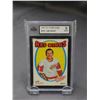Image 1 : 1971-72 O-Pee-Chee #137 Joe Daley 9 Mint Graded KSA Card