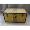Image 1 : Vintage Kids Toy Box Steamer Trunk Style