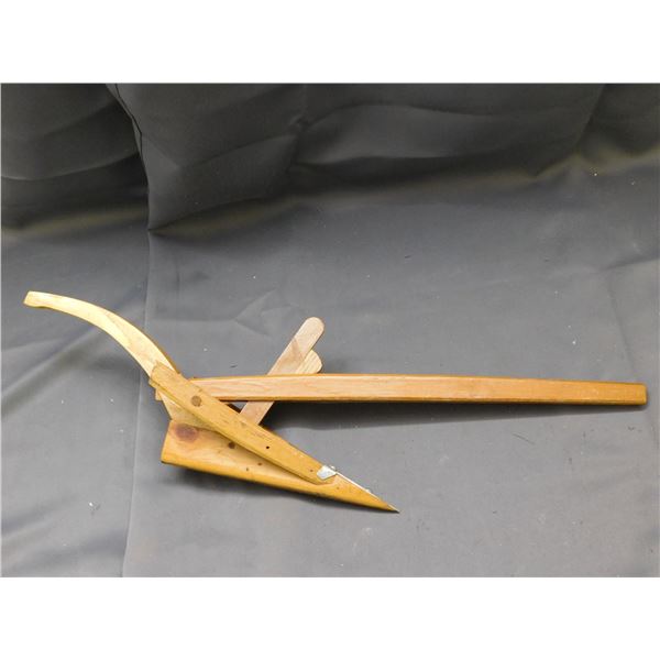 Wooden Primitive Style Hand Plow
