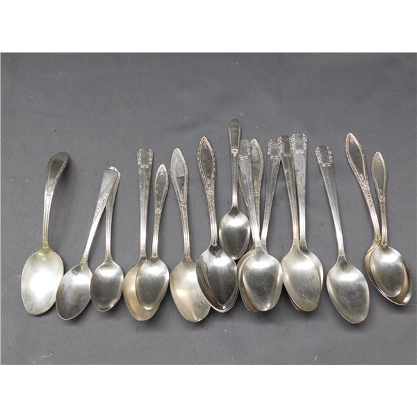 Assorted Silverplate Spoons