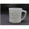 Image 1 : GROG Milk Glass Mug B.C. Embossed