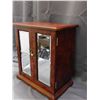 Image 8 : Large Upright Jewelry Box with Mirror Front Doors, 4 Drawers, 1 Necklace Hanger Inside