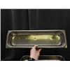 Image 2 : 10 Stainless Steel Steam Table Trays Buffet