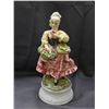 Image 1 : Capodimonte Porcelain Female Figurine 16" - brilliant colours