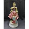 Image 3 : Capodimonte Porcelain Female Figurine 16" - brilliant colours