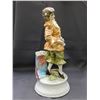 Image 4 : Capodimonte Porcelain Male Figurine 16" - brilliant colours