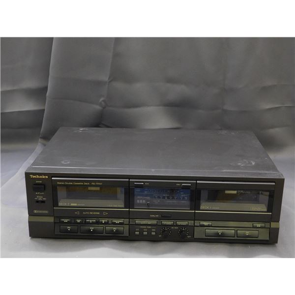 Technics Stereo Double Cassette Deck RS-TR157